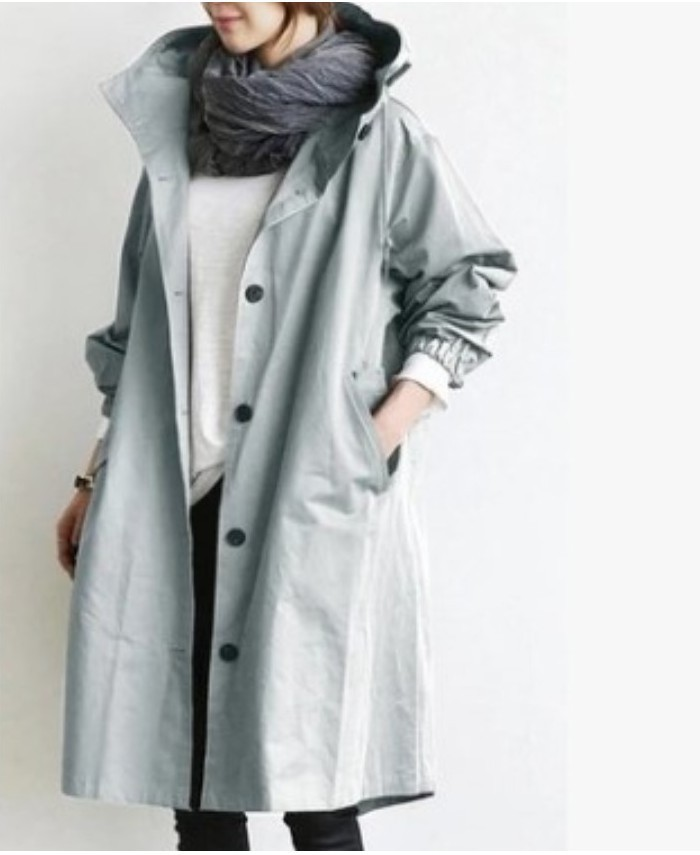 Marlowe | Women's Relaxed-Fit Hooded Long Coat