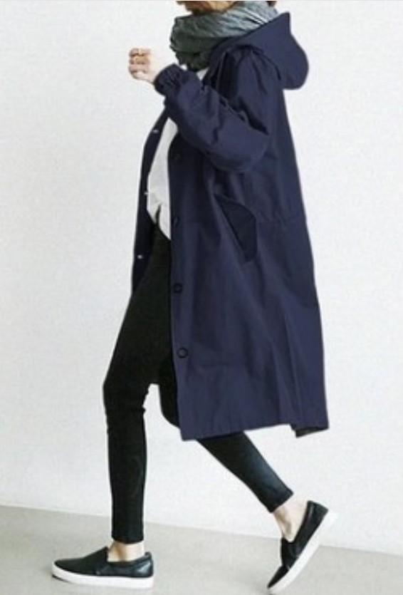 Marlowe | Women's Relaxed-Fit Hooded Long Coat