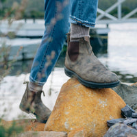 Cooper | Unisex Chelsea Boots Rugged Suede Outdoor