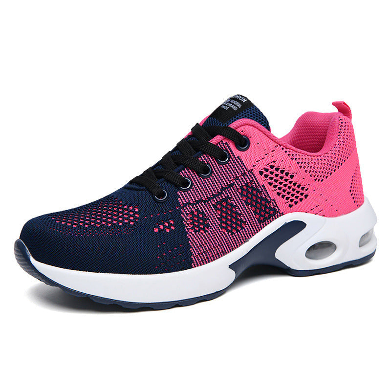 Air Stride | Mesh Knit Lace-Up Women's Sneakers