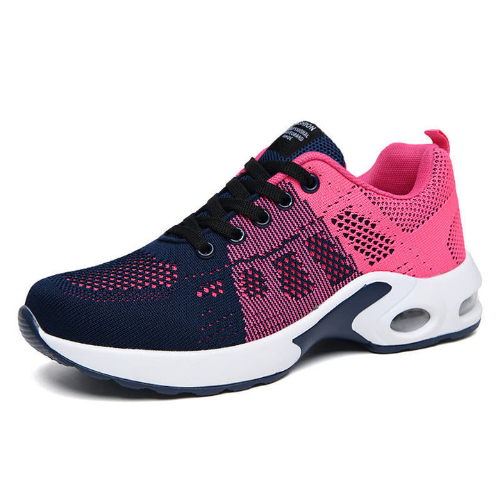 Air Stride | Mesh Knit Lace-Up Women's Sneakers