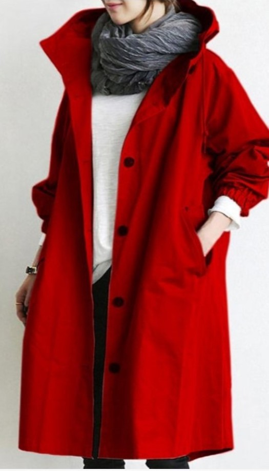 Marlowe | Women's Relaxed-Fit Hooded Long Coat