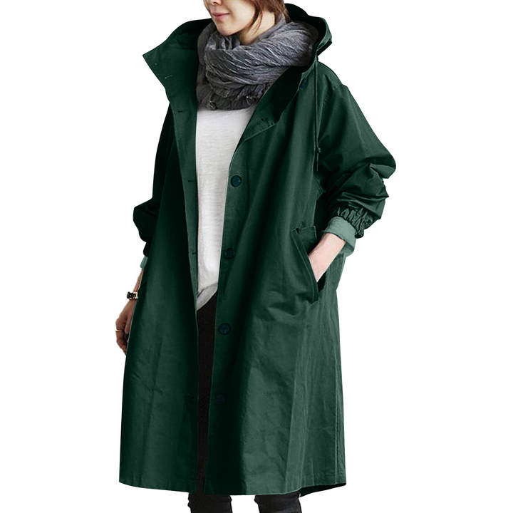 Marlowe | Women's Relaxed-Fit Hooded Long Coat