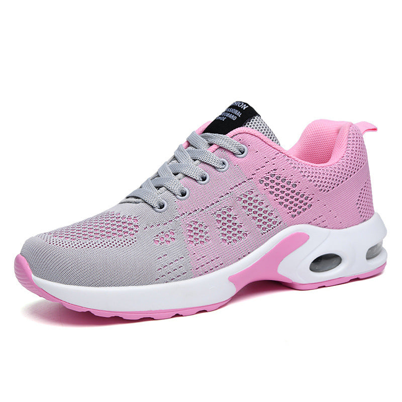Air Stride | Mesh Knit Lace-Up Women's Sneakers
