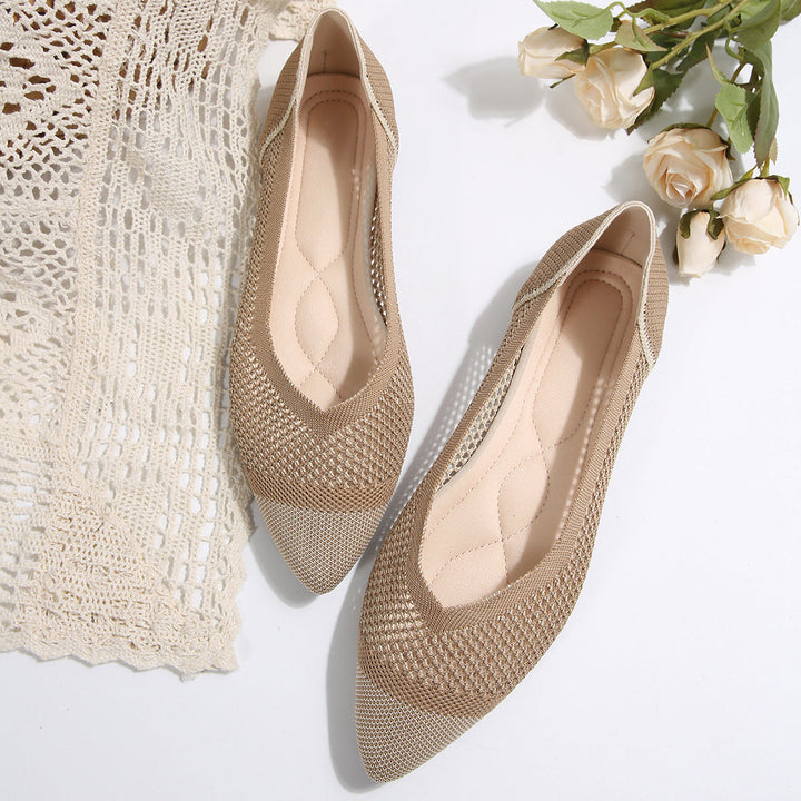 Marisole | Women's Flats – Pointed Toe Breathable Mesh Shoes