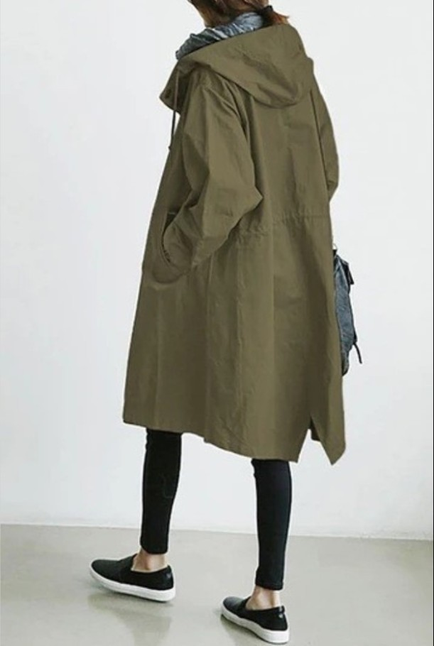 Marlowe | Women's Relaxed-Fit Hooded Long Coat