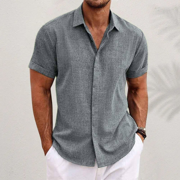 Weston | Men's Lightweight Casual Shirt – Soft Textured Design