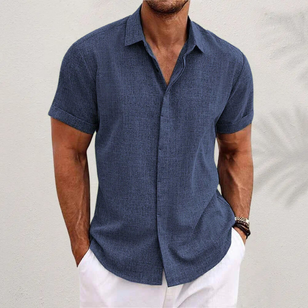 Weston | Men's Lightweight Casual Shirt – Soft Textured Design