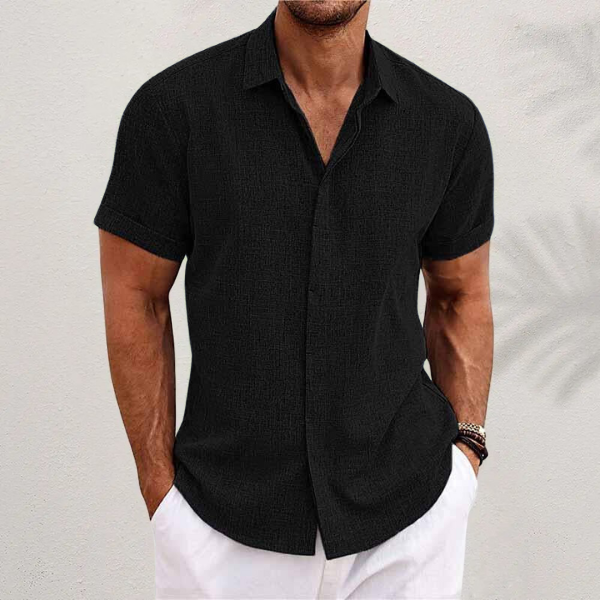 Weston | Men's Lightweight Casual Shirt – Soft Textured Design