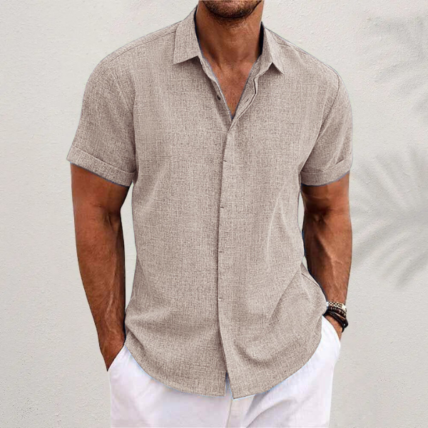 Weston | Men's Lightweight Casual Shirt – Soft Textured Design