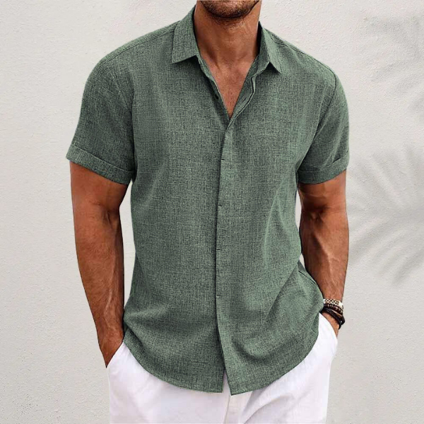 Weston | Men's Lightweight Casual Shirt – Soft Textured Design