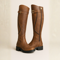 Ridley | Women's Knee High Boots Equestrian Style
