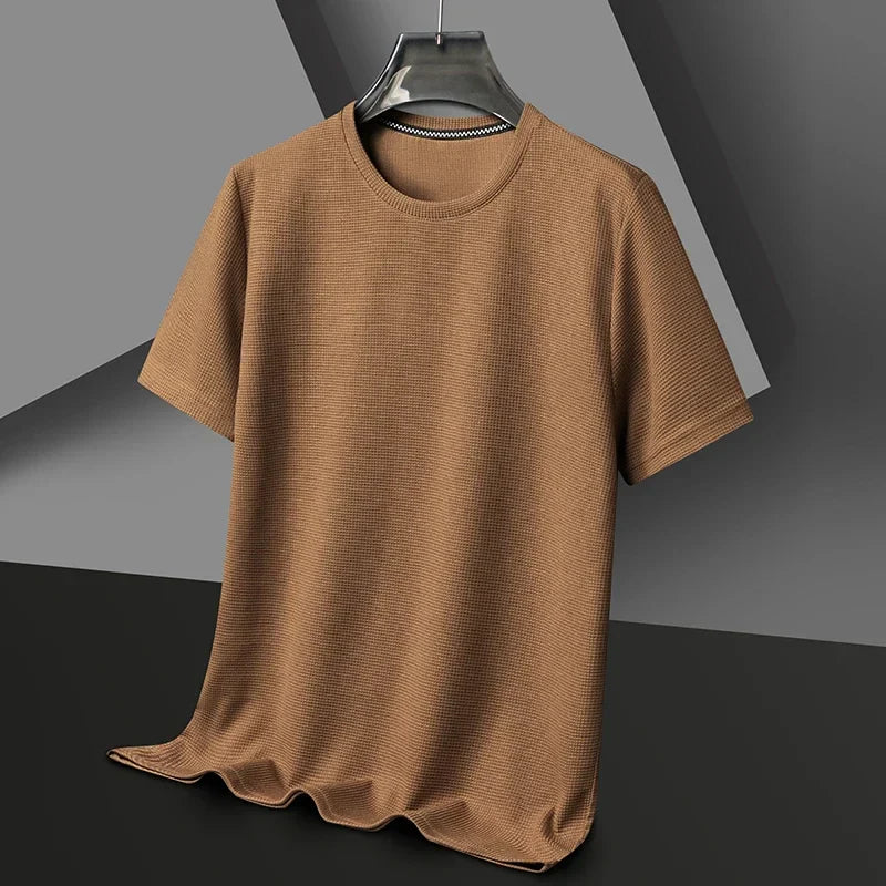 Terrain | Waffle Knit Crew Neck T-Shirt