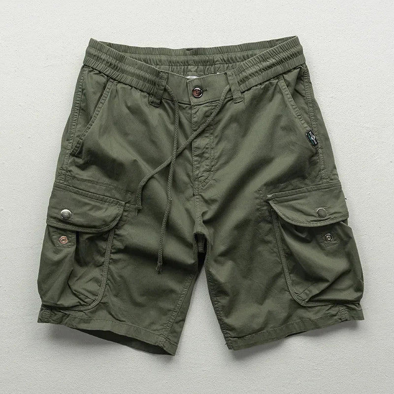 Kaeden | Men's Cargo Shorts – Relaxed Fit Drawstring Design