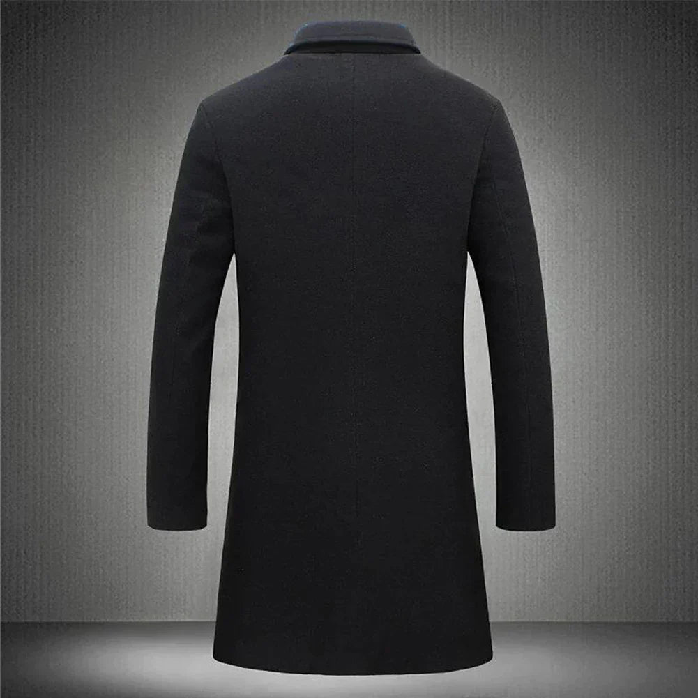 Ashford | Men's Formal Slim-Fit Long Coat