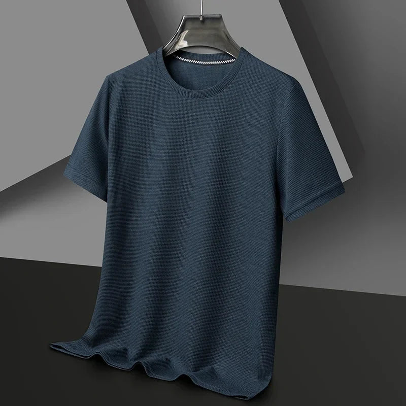Terrain | Waffle Knit Crew Neck T-Shirt