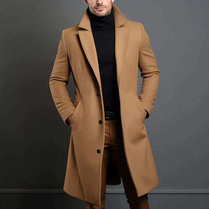 Ashford | Men's Formal Slim-Fit Long Coat