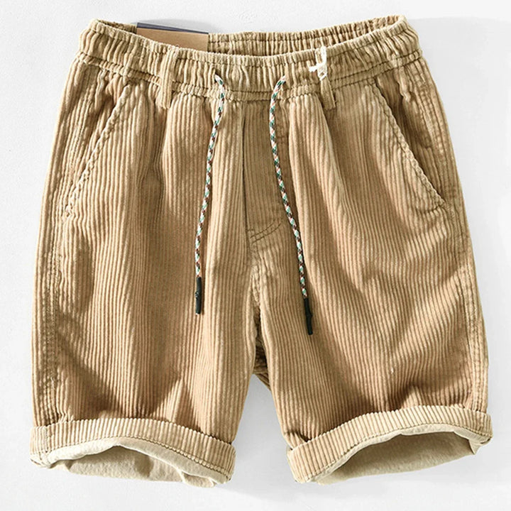 Cord | Corduroy Drawstring Relaxed Mens Short
