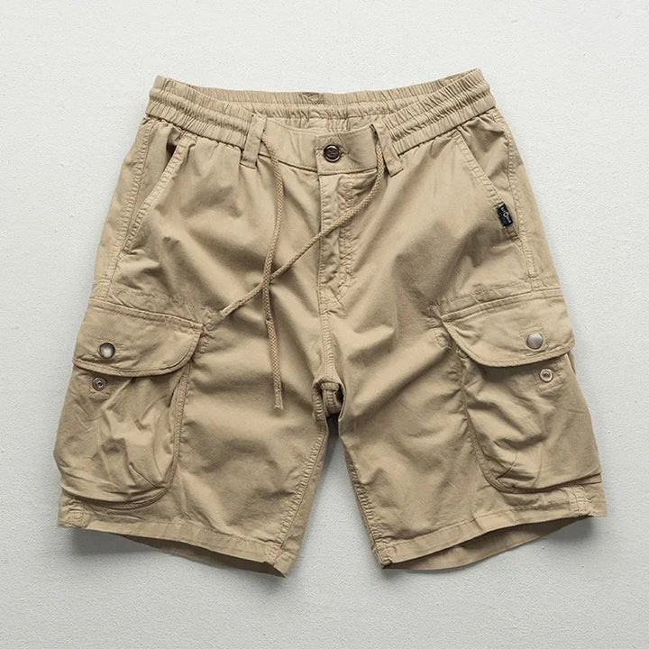 Kaeden | Men's Cargo Shorts – Relaxed Fit Drawstring Design