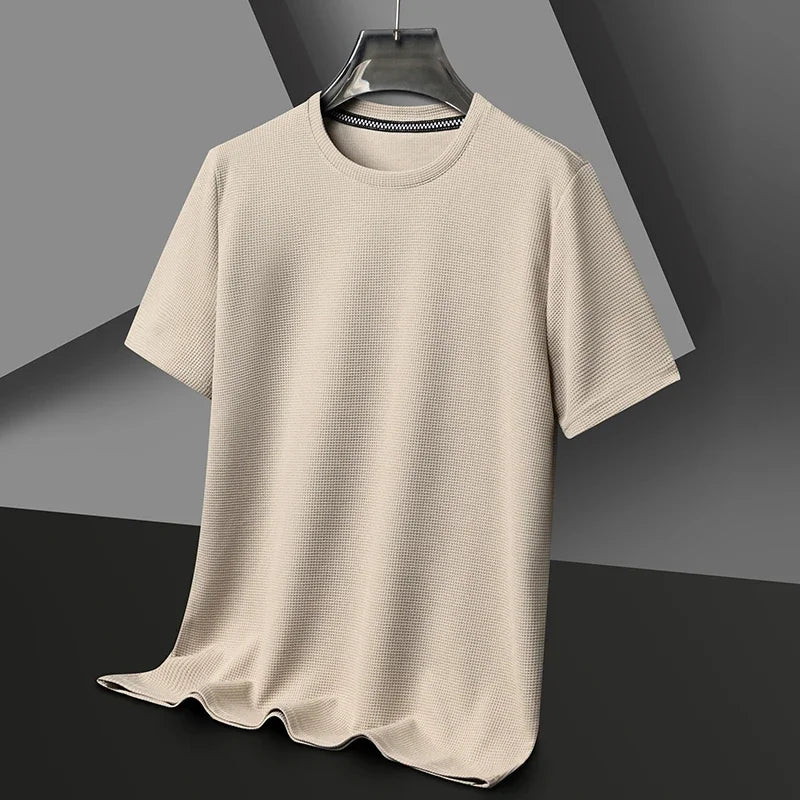 Terrain | Waffle Knit Crew Neck T-Shirt
