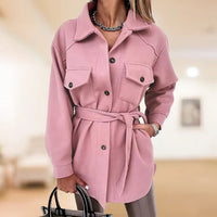 Harlow | Women's Belted Casual Trenchcoat