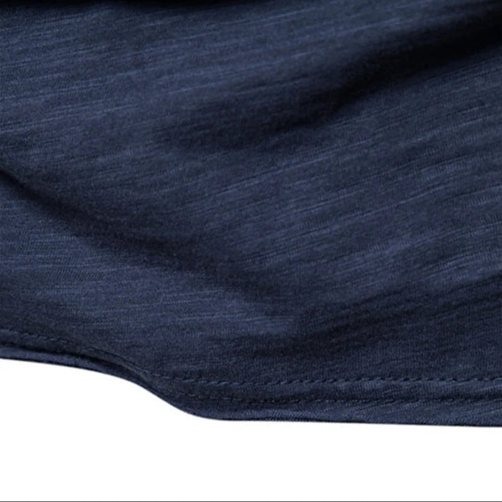 Riviera | Raw Edge Scoop Neck Men's T-Shirt