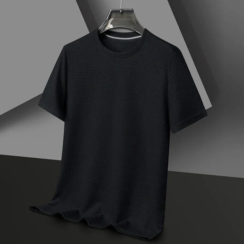 Terrain | Waffle Knit Crew Neck T-Shirt