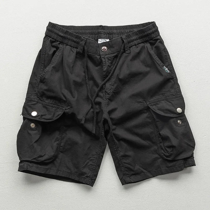 Kaeden | Men's Cargo Shorts – Relaxed Fit Drawstring Design