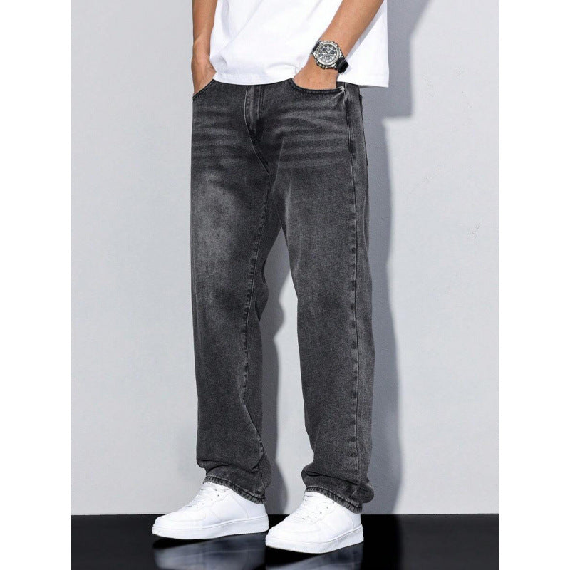 Axel | Men's Jeans Relaxed Fit Washed Straight Leg