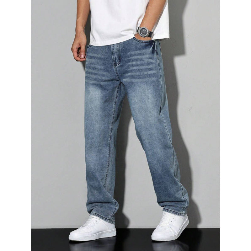 Axel | Men's Jeans Relaxed Fit Washed Straight Leg