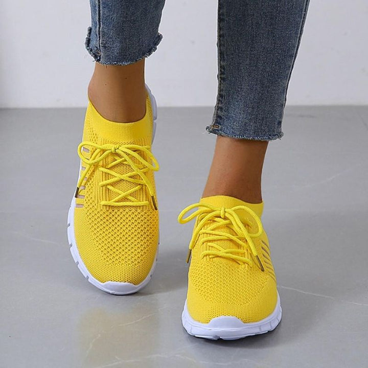 Novara | Women's Canvas Casual Sneakers – Everyday Lace-Up Design