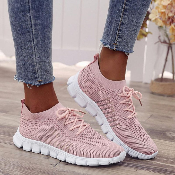 Novara | Women's Canvas Casual Sneakers – Everyday Lace-Up Design
