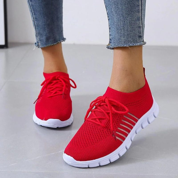 Novara | Women's Canvas Casual Sneakers – Everyday Lace-Up Design