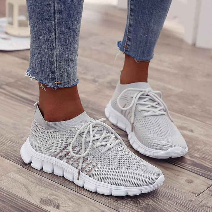 Novara | Women's Canvas Casual Sneakers – Everyday Lace-Up Design