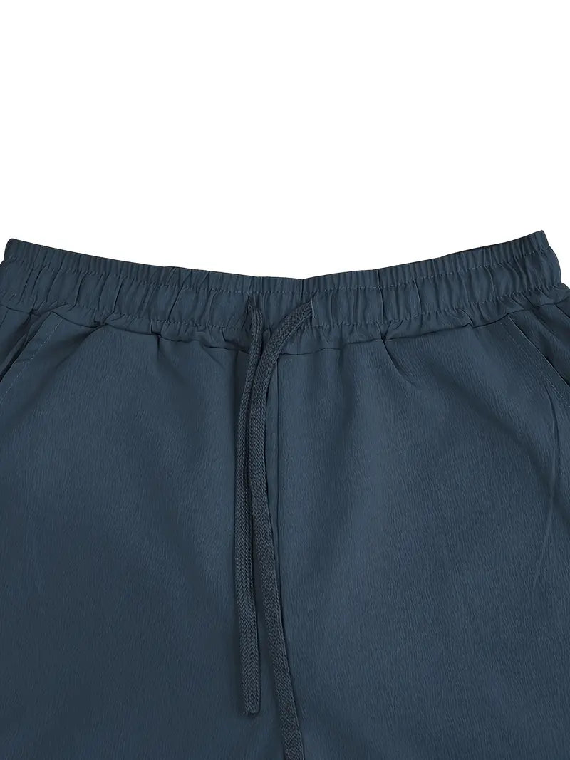 Monaco | Straight-Leg Drawstring Men's Linen Pants