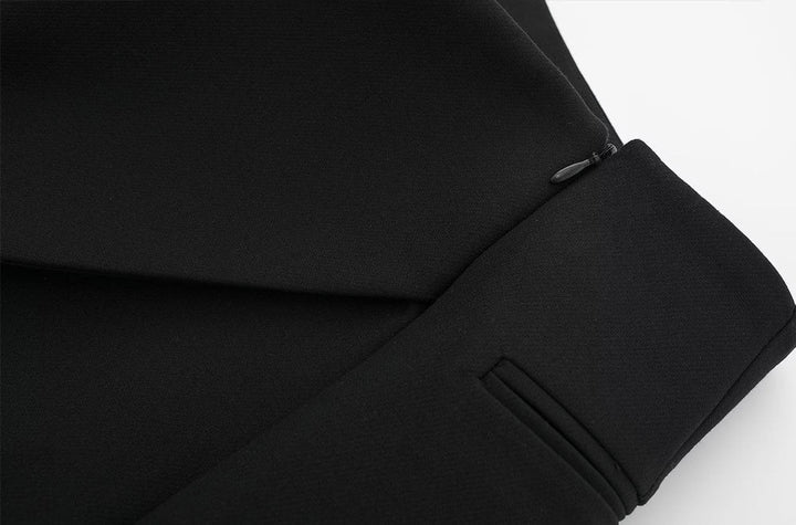 Electra | Asymmetric Wrap Front Mini Skort Skirt