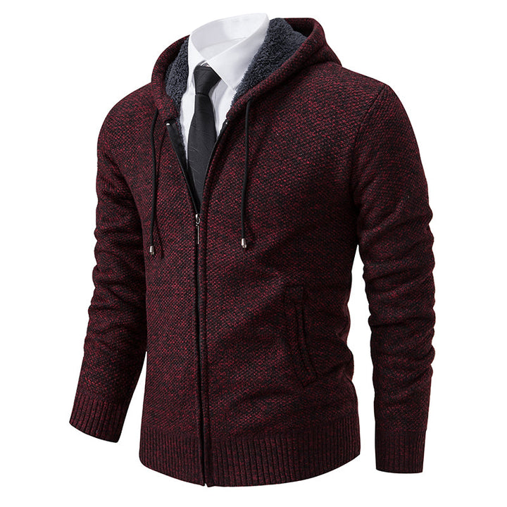 Clifton | Fleece-Lined Hooded Men's Cardigans