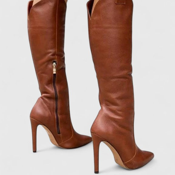 Harlow | Women's Knee High Boots Stiletto Heel