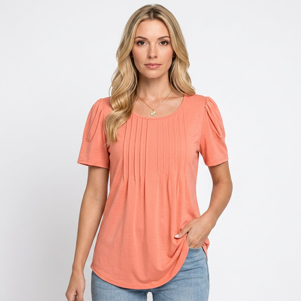 Jardine | Ditsy Floral Print Scoop Neck T-Shirt