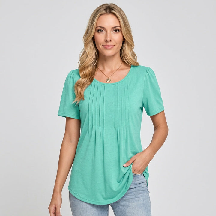 Jardine | Ditsy Floral Print Scoop Neck T-Shirt
