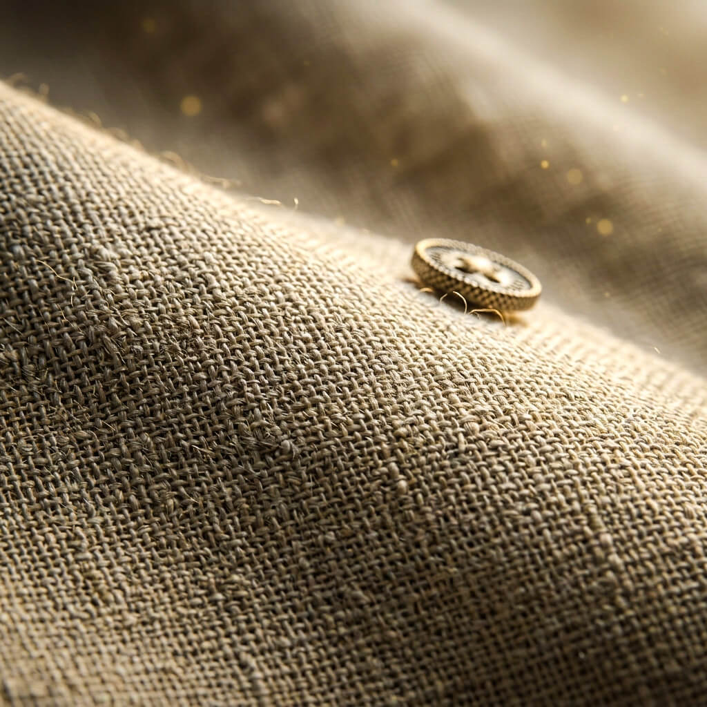Rafton | Linen Blazer with Notch Lapel and Patch Pockets