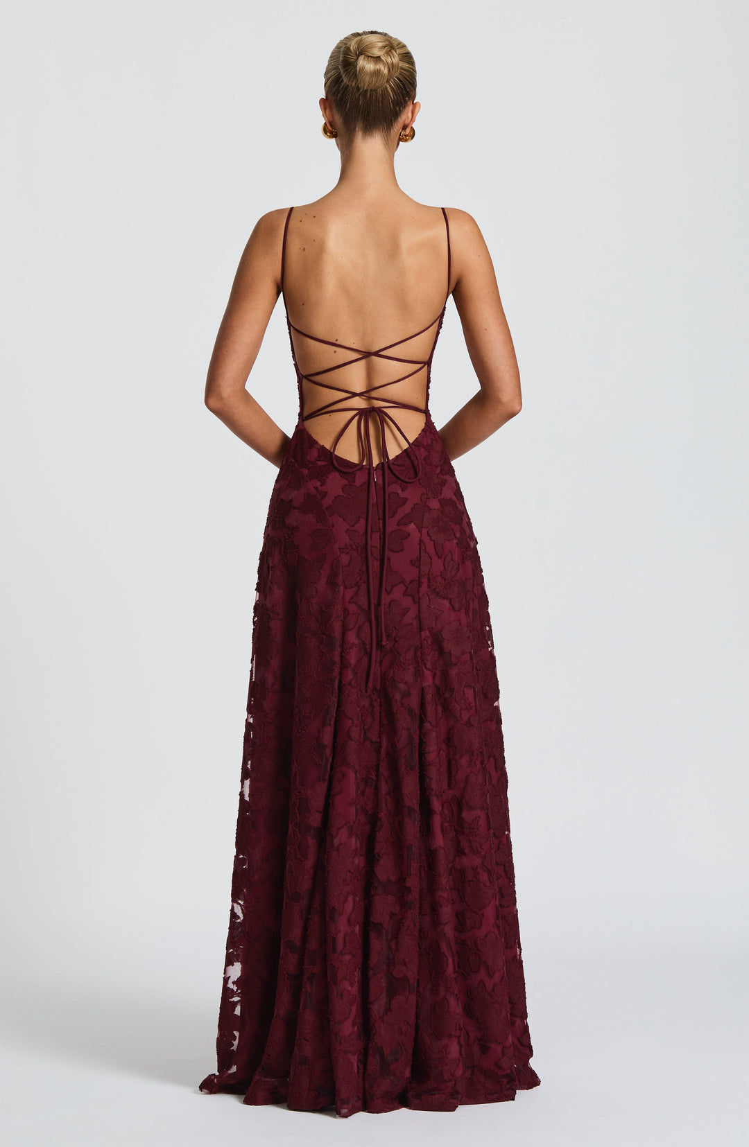 Ottilie | Women's Wedding Guest Dress Floral Lace Maxi