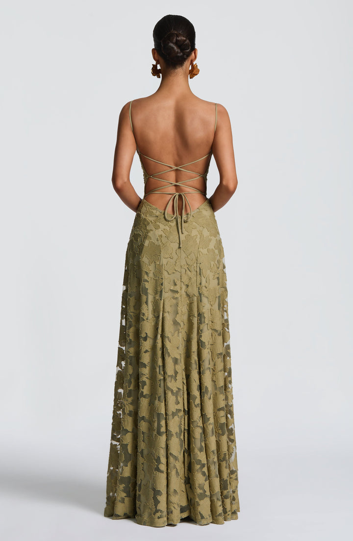 Ottilie | Women's Wedding Guest Dress Floral Lace Maxi