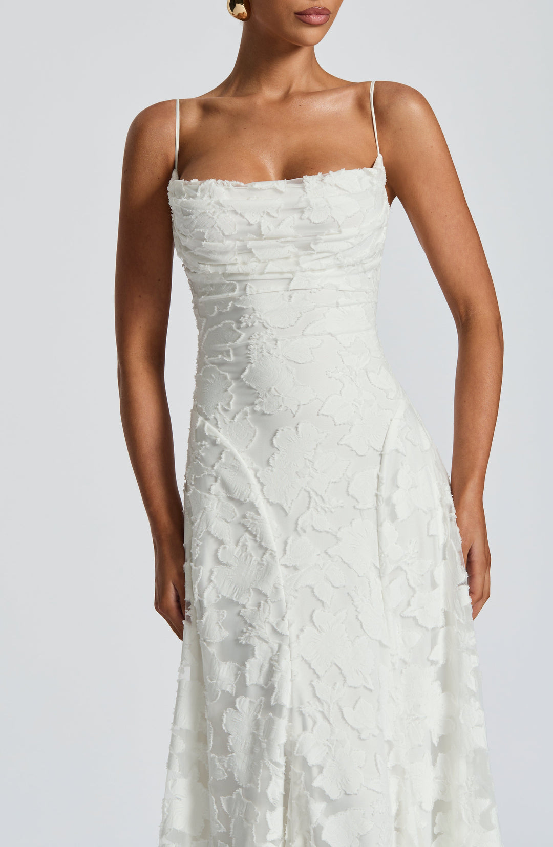 Ottilie | Women's Wedding Guest Dress Floral Lace Maxi