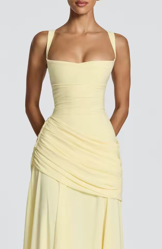 Vivienne | Women's Wedding Guest Dress Corset Maxi Flare