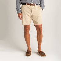Harbor | Classic Chino Mens Short with Belt Loop Detail