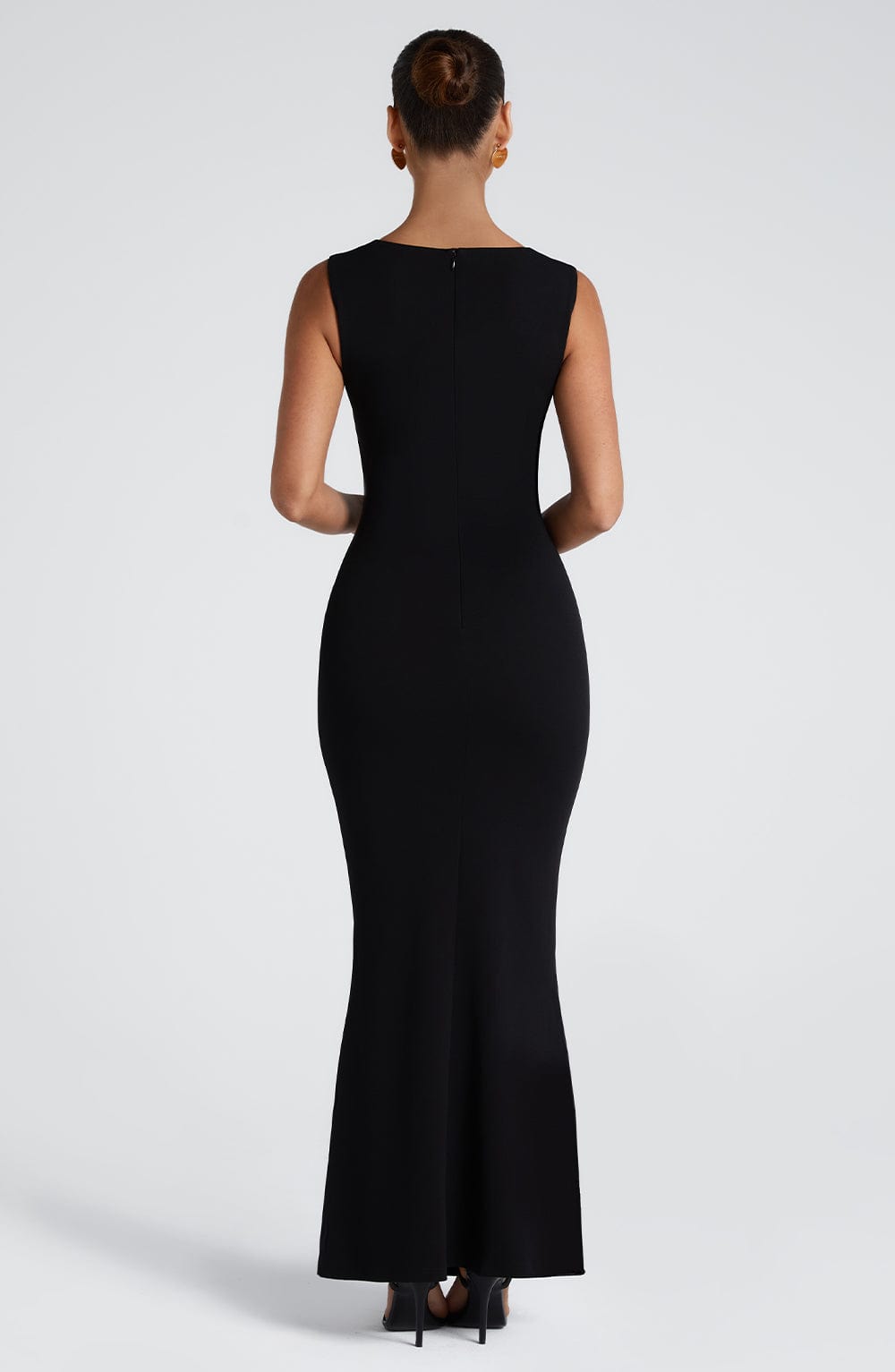 Serena | Square Neck Sleeveless Formal Maxi Dress