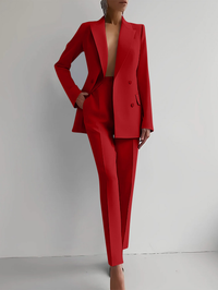 Veronika | Double-Breasted Blazer & Slim Trouser Sets