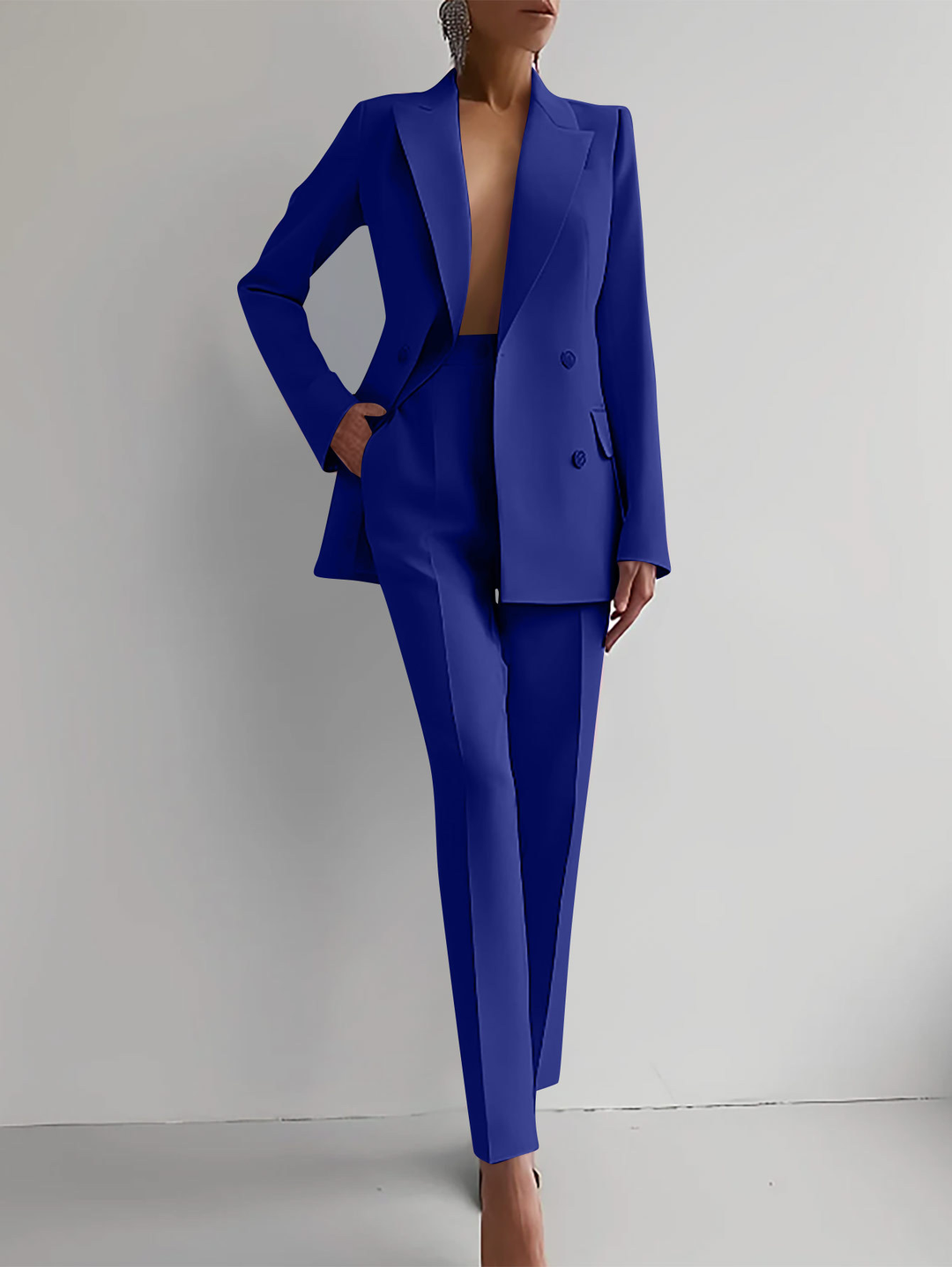 Veronika | Double-Breasted Blazer & Slim Trouser Sets