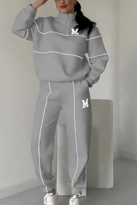 Varsity | Half-Zip Sweatshirt & Jogger Tracksuit Sets